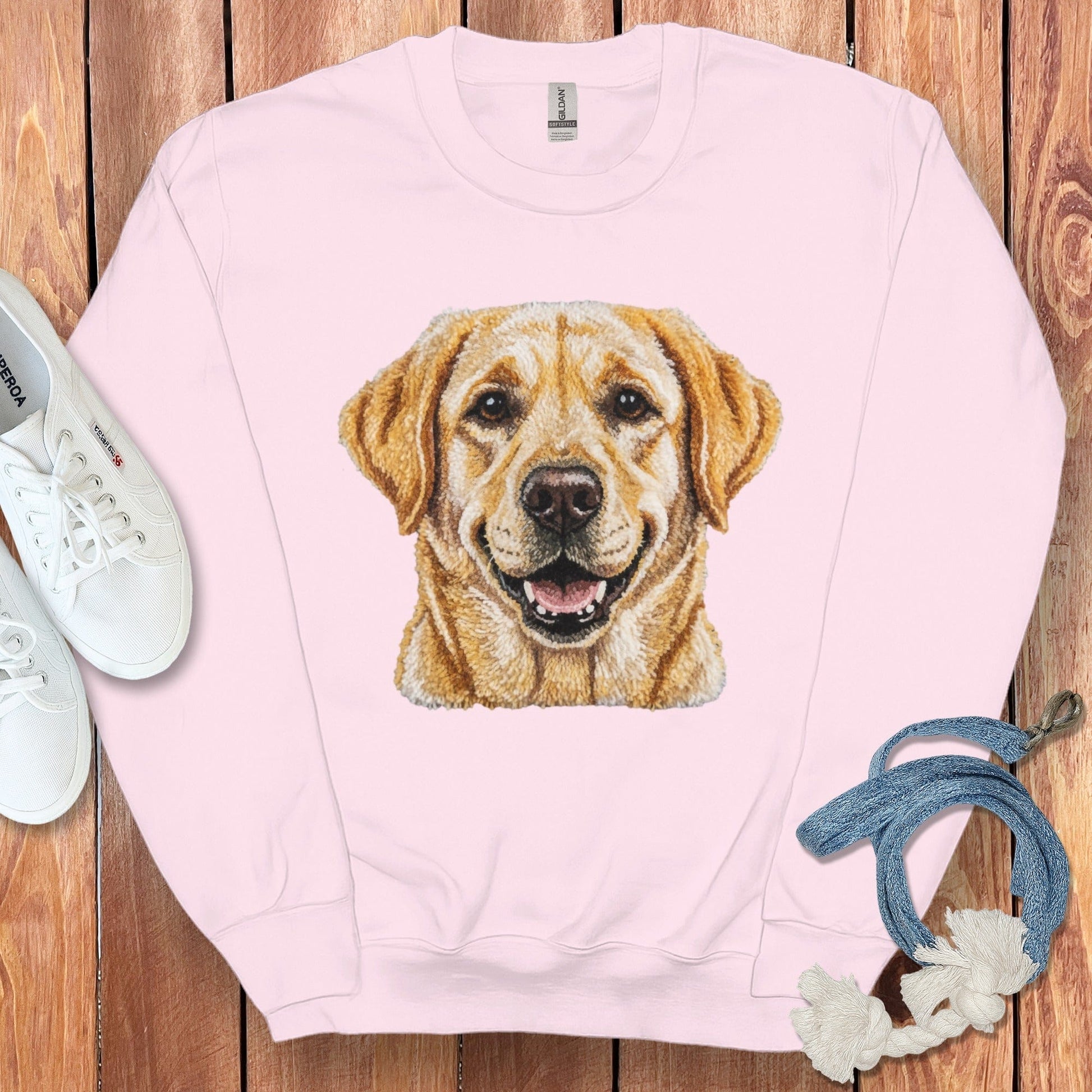 Cute Labrador Retriever Sweatshirt for Dog Lovers