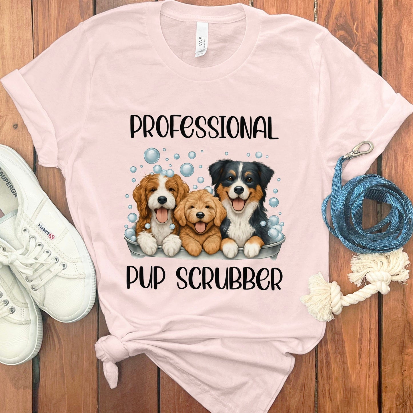 Professional Pup Scrubber Graphic T-shirt product type