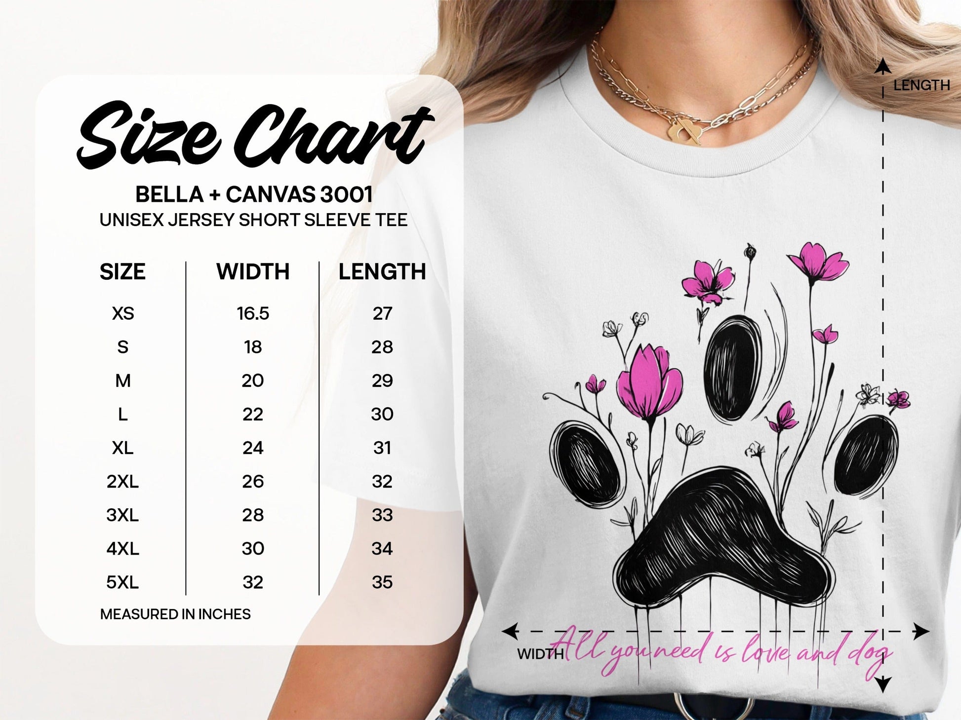 All You Need Is Love And Dogs Unisex Jersey Tee product