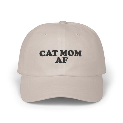 Cat Mom AF Embroidered Adjustable Hat product