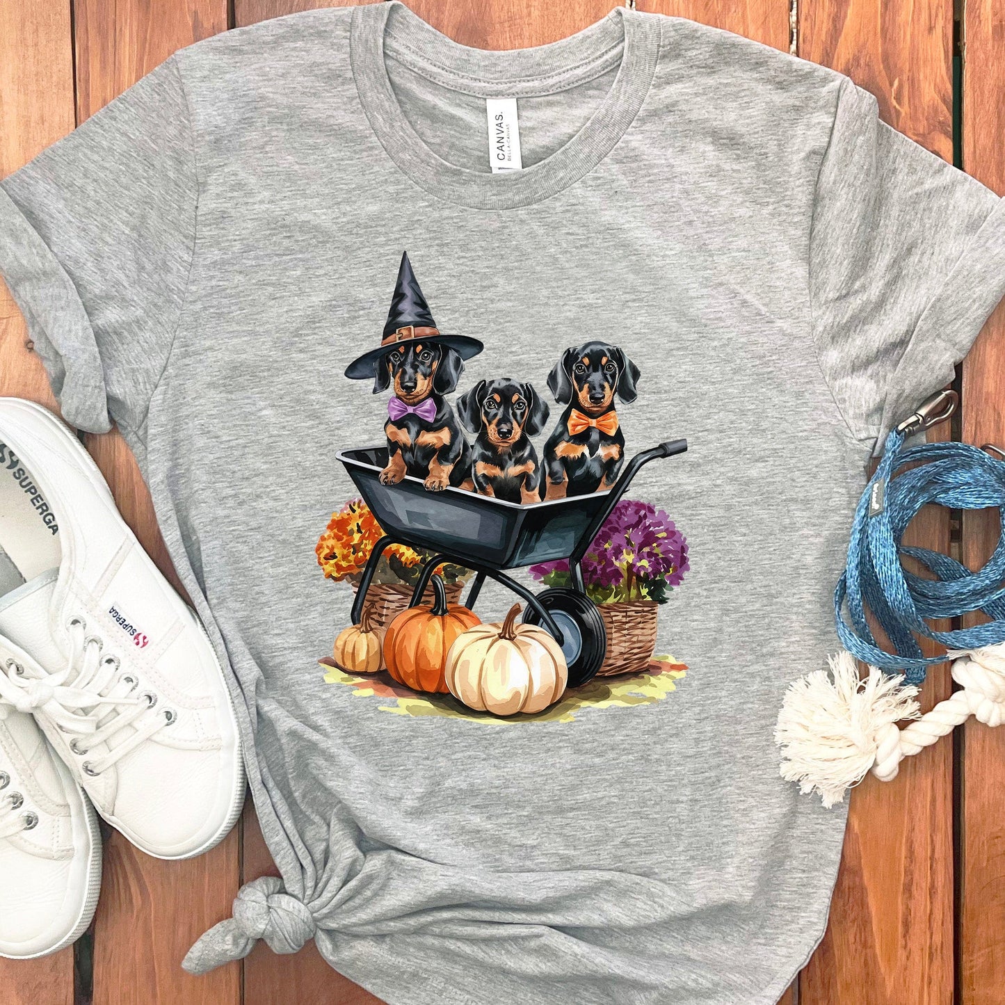 DACHSHUND HALLOWEEN T-SHIRT