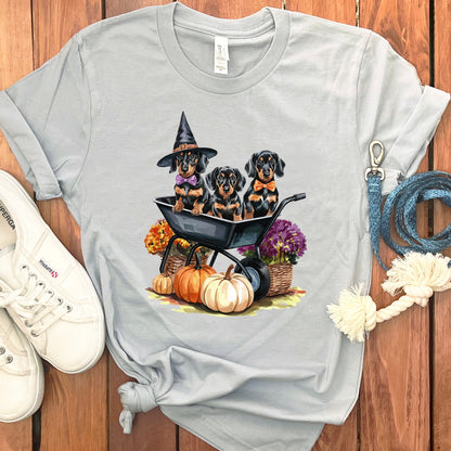 DACHSHUND HALLOWEEN T-SHIRT