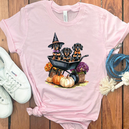 DACHSHUND HALLOWEEN T-SHIRT