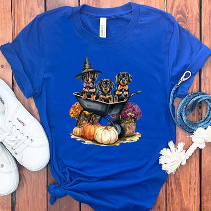 DACHSHUND HALLOWEEN T-SHIRT