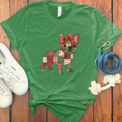 Festive French Bulldog T-Shirt perfect gift product