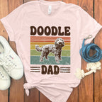 Doodle Dad Retro Graphic T-Shirt for Dog Lovers