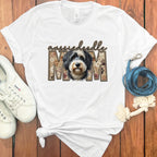 Aussiedoodle Mom Graphic Design T-Shirt