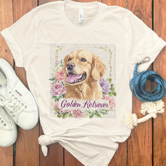 Golden Retriever Graphic T-Shirt for Dog Lovers product