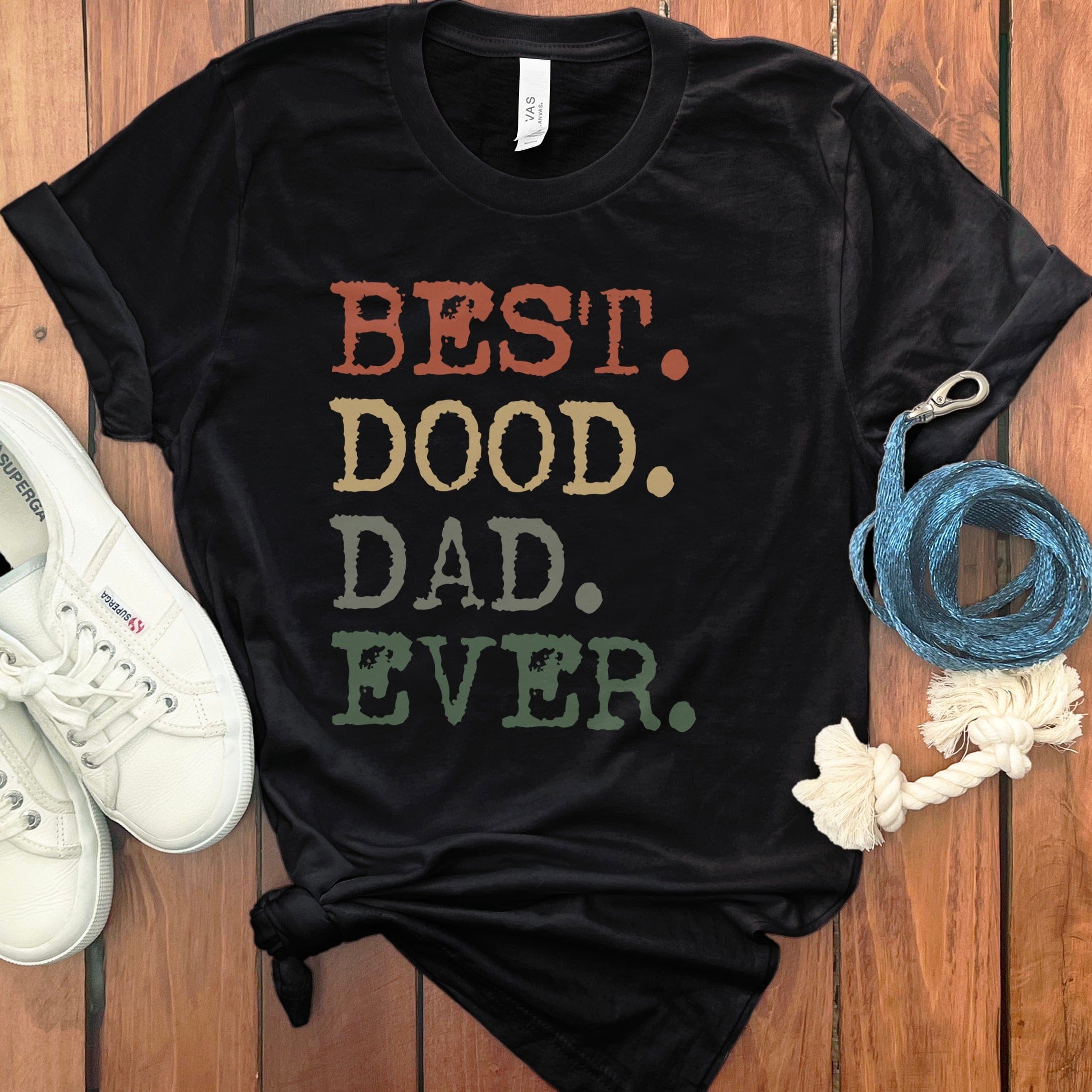 Best Dood Dad Ever Graphic Tee Shirt