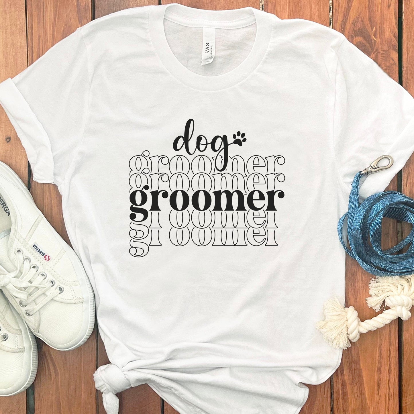 Dog Groomer Graphic Tee Shirt Product