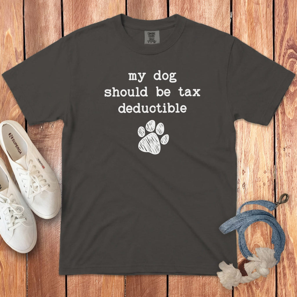 Dog Tax Signature T-Shirt in Pepper / S by Puppy Jo