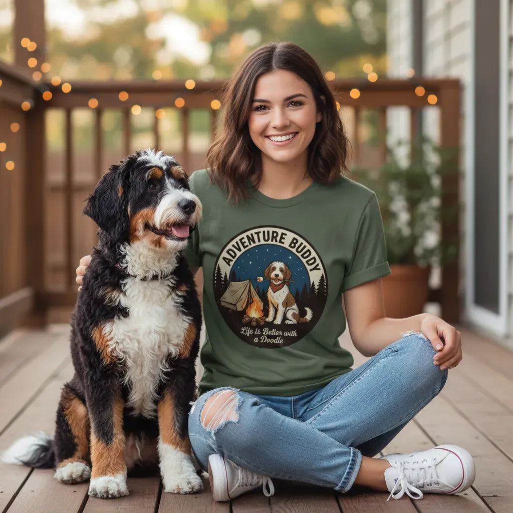 Doodle Adventure T-Shirt in by Puppy Jo