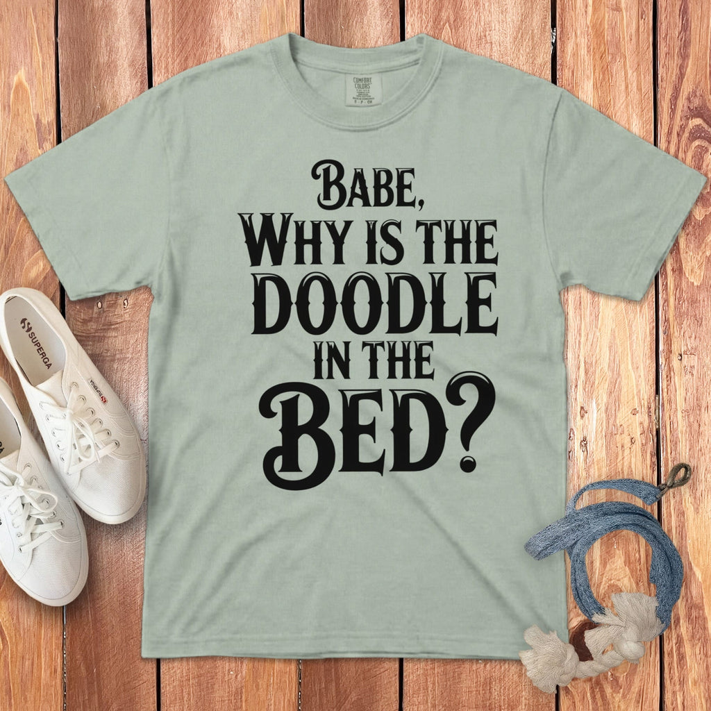 Doodle Bed Signature T-Shirt in Bay / S by Puppy Jo
