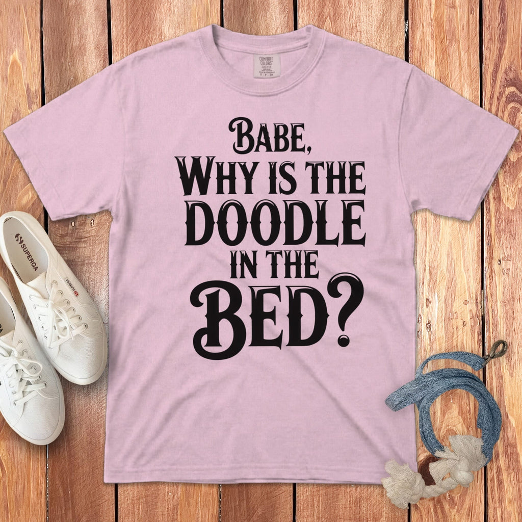 Doodle Bed Signature T-Shirt in Blossom / S by Puppy Jo
