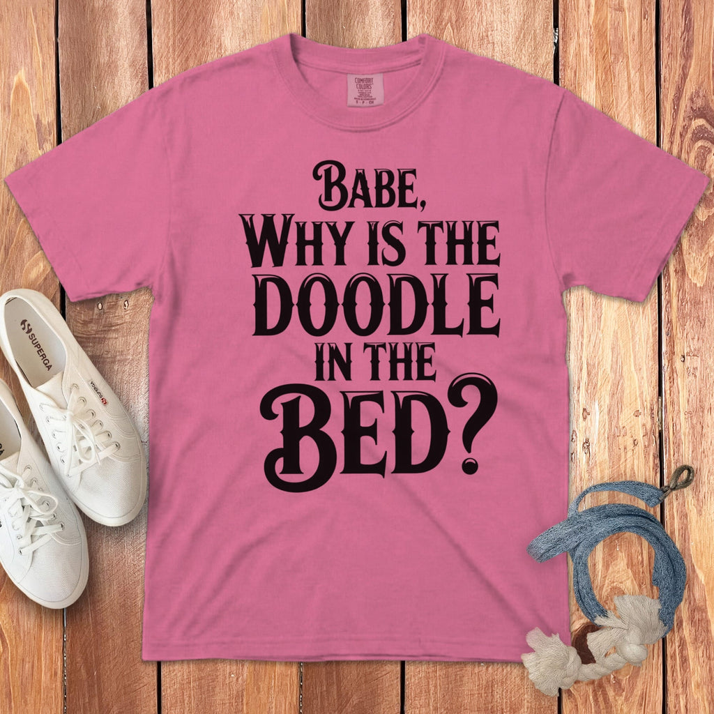 Doodle Bed Signature T-Shirt in Crunchberry / S by Puppy Jo