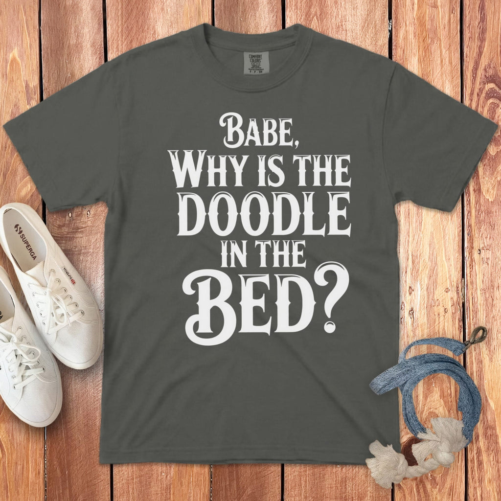 Doodle Bed Signature T-Shirt in Pepper / S by Puppy Jo