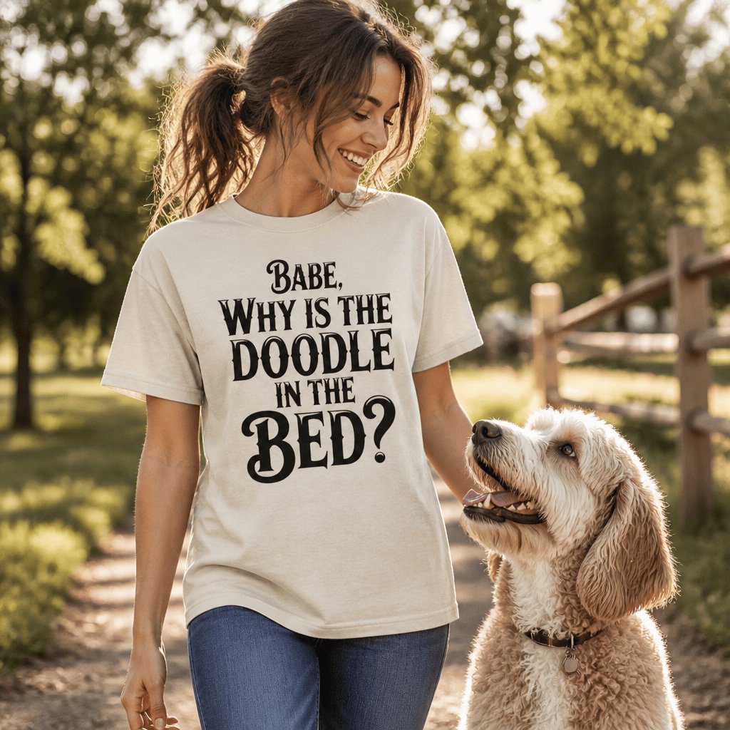 Doodle Bed Signature T-Shirt in by Puppy Jo