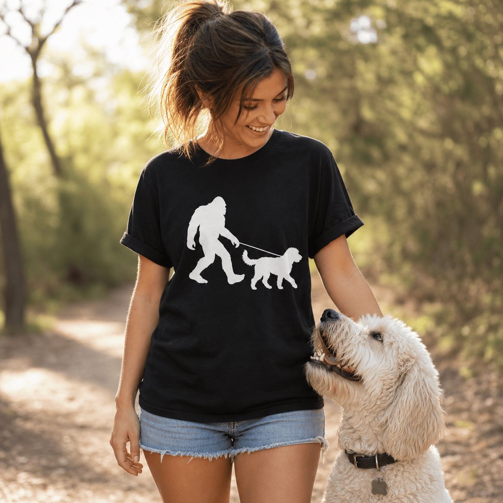 Doodle Bigfoot T-Shirt in by Puppy Jo