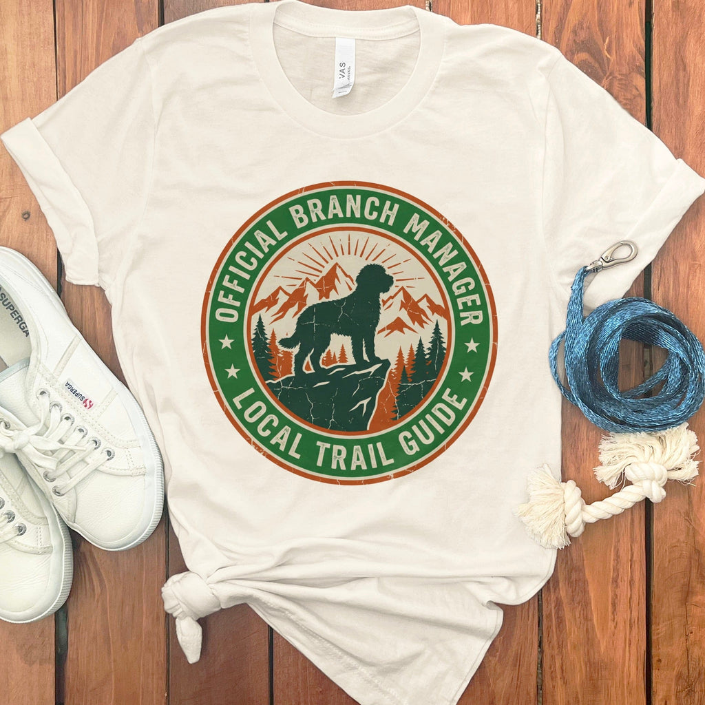Doodle Branch Manager T-Shirt in Natural / S by Puppy Jo