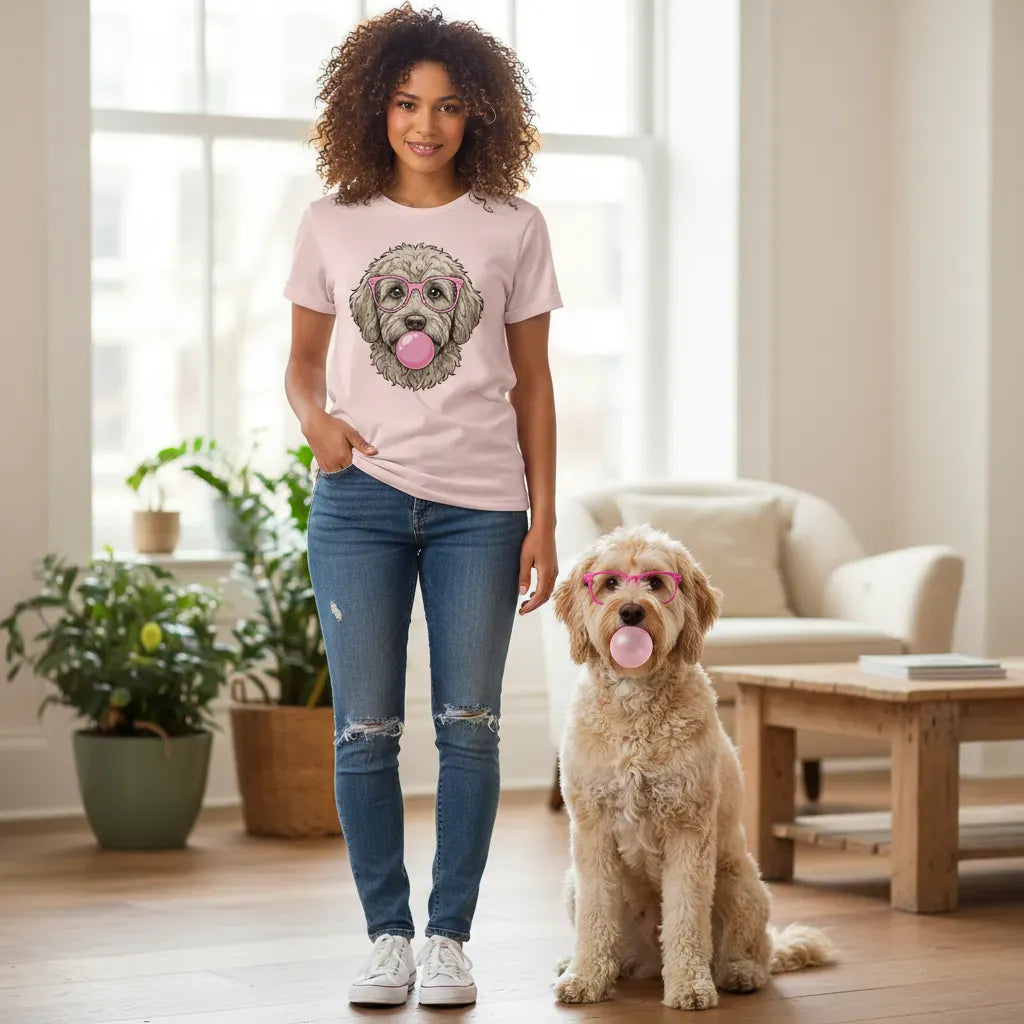 Doodle Bubblegum T-Shirt in by Puppy Jo