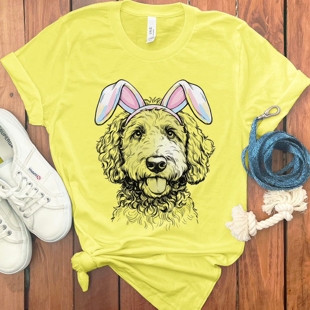 Doodle Bunny T-Shirt in Yellow / S by Puppy Jo