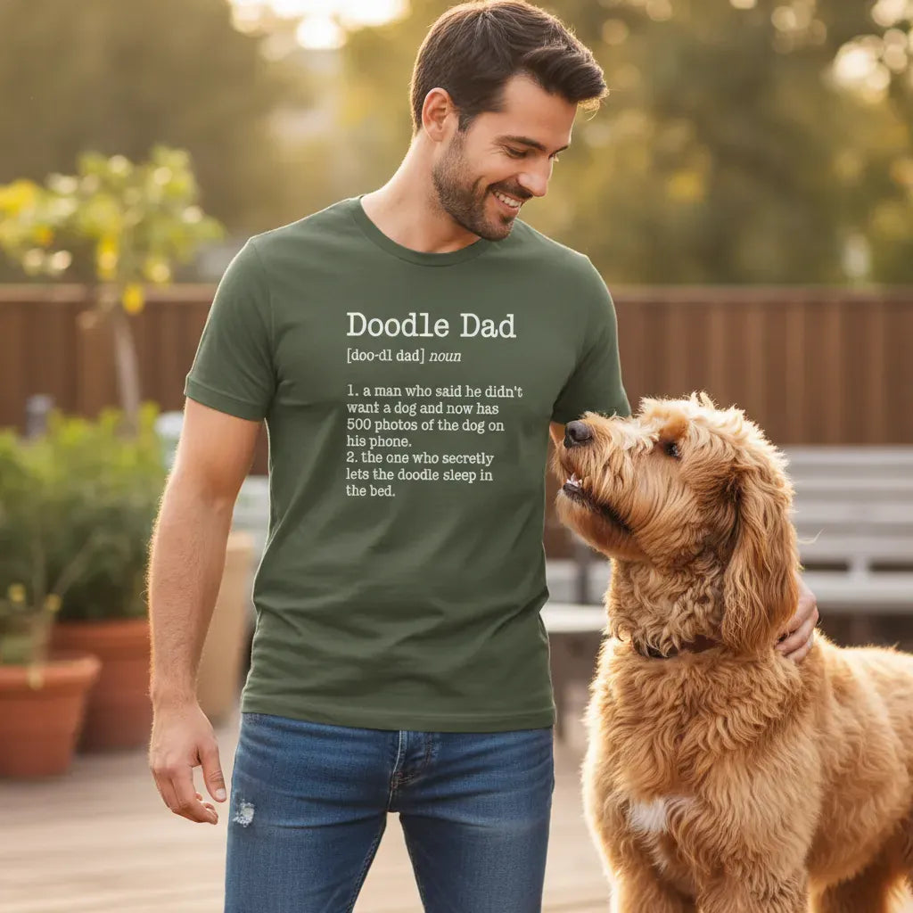 Doodle Dad Dictionary T-Shirt in by Puppy Jo