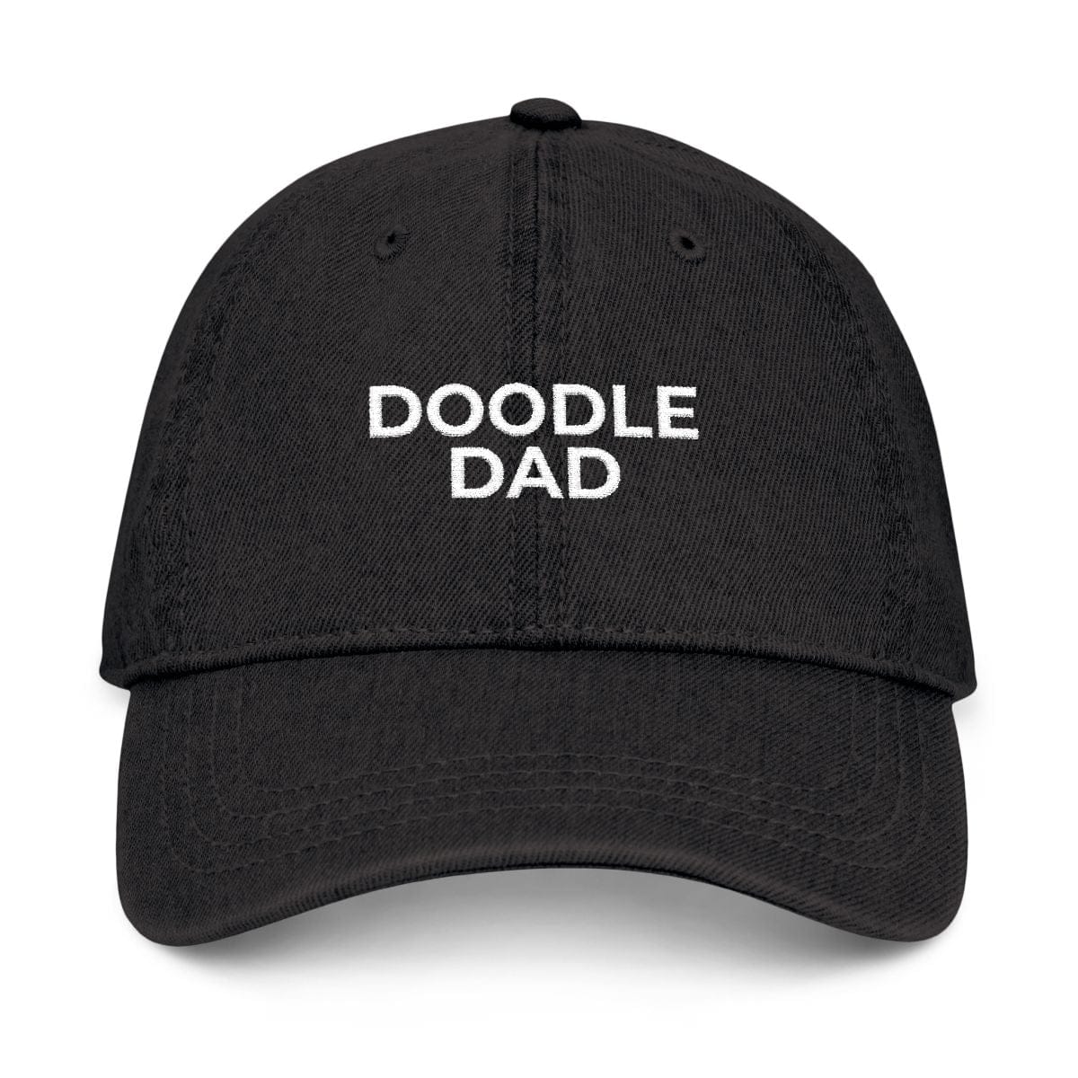 Doodle Dad Hat in Black / One size by Puppy Jo