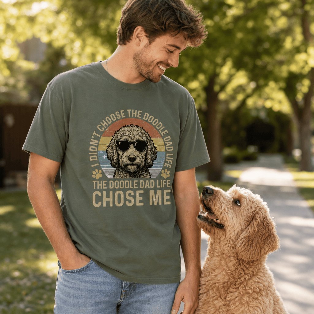 Doodle Dad Life T-Shirt in by Puppy Jo