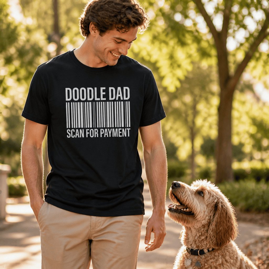 Doodle Dad Scan T-Shirt in by Puppy Jo