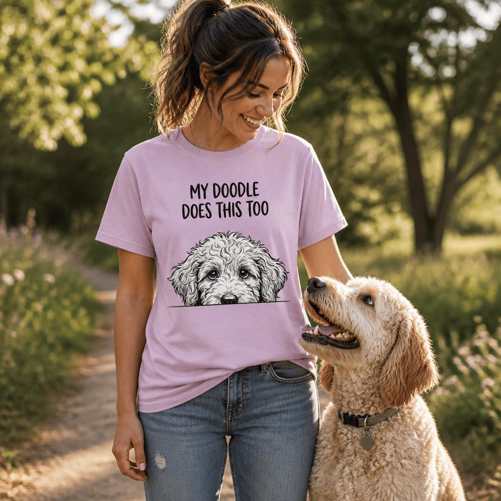 Doodle Does Signature T-Shirt in by Puppy Jo