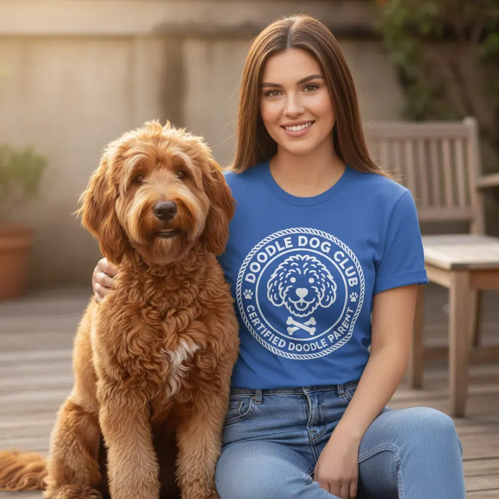 Doodle Dog Club T-Shirt in by Puppy Jo