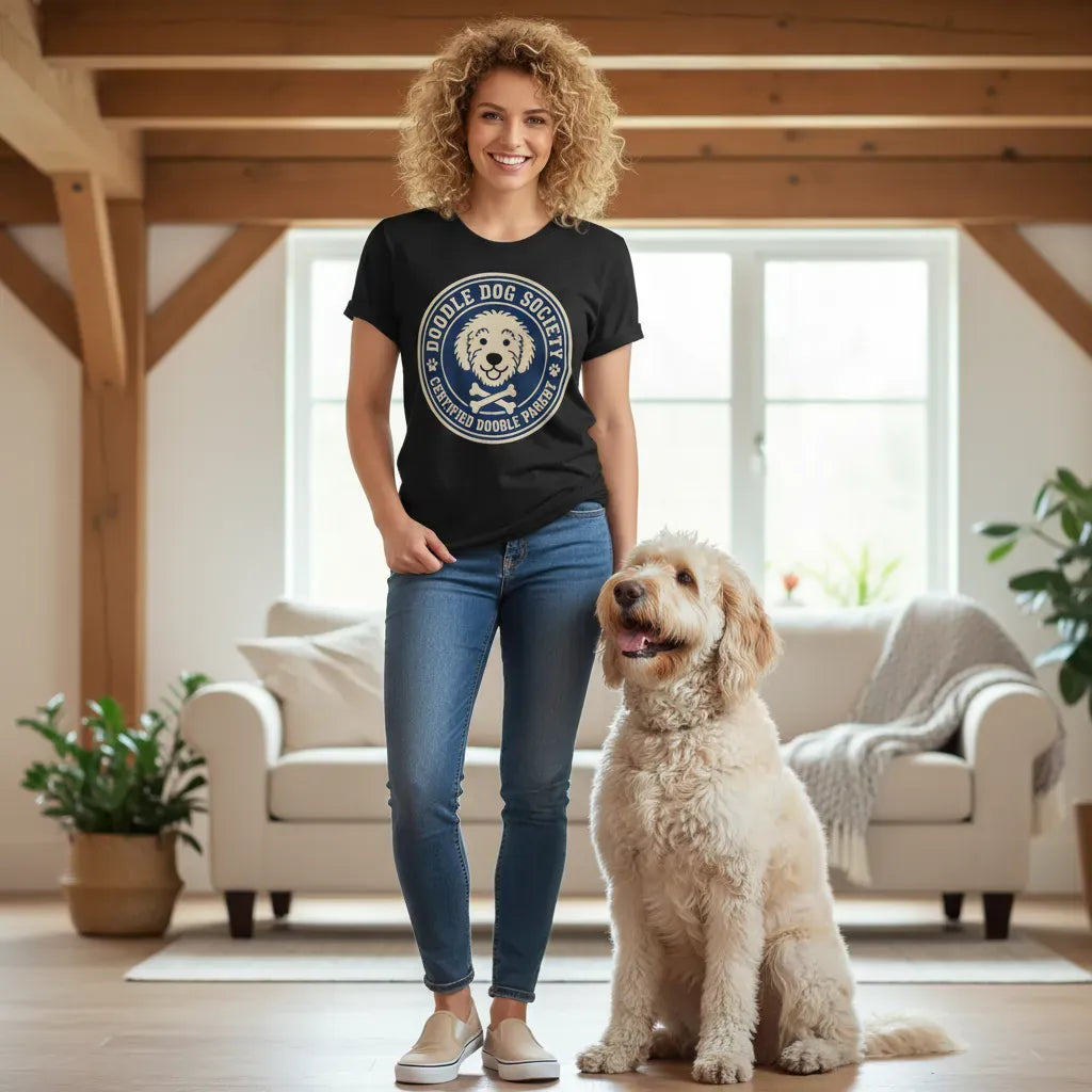 Doodle Dog Society T-Shirt in by Puppy Jo