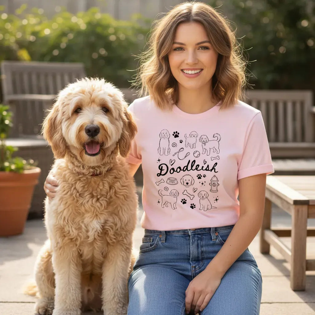 Doodle Dog T-Shirt in by Puppy Jo