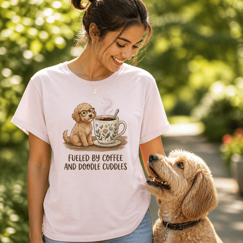 Doodle Fueled T-Shirt in by Puppy Jo