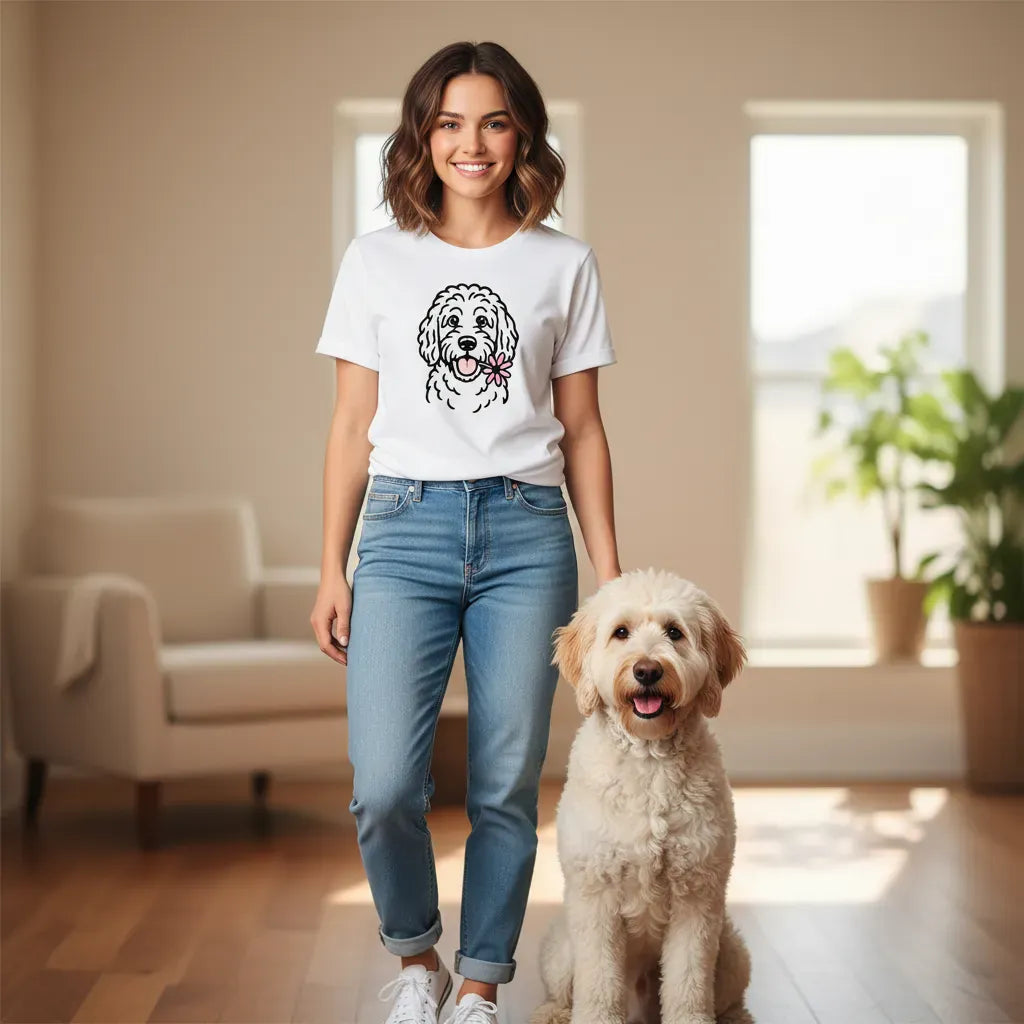 Doodle Gerber Daisy T-Shirt in by Puppy Jo