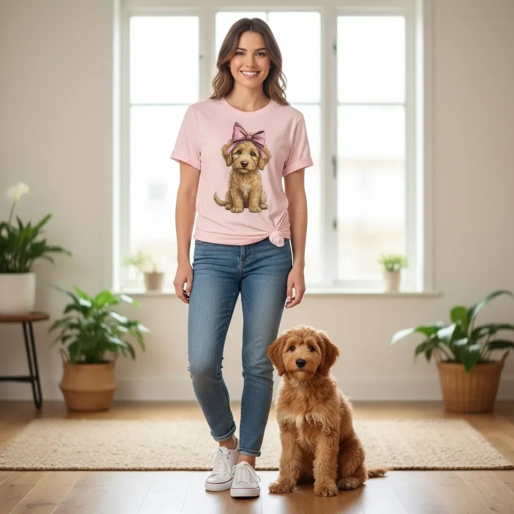 Doodle Girl T-Shirt in by Puppy Jo