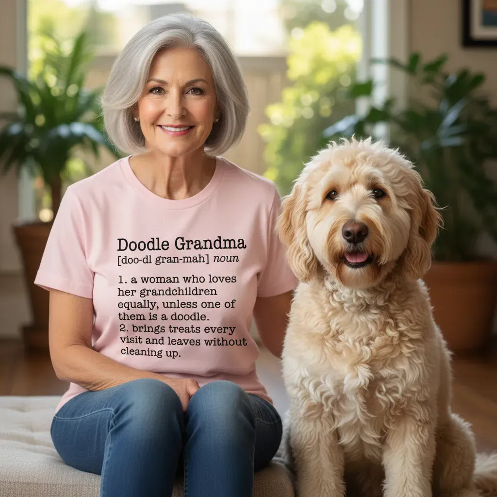 Doodle Grandma Dictionary T-Shirt in by Puppy Jo
