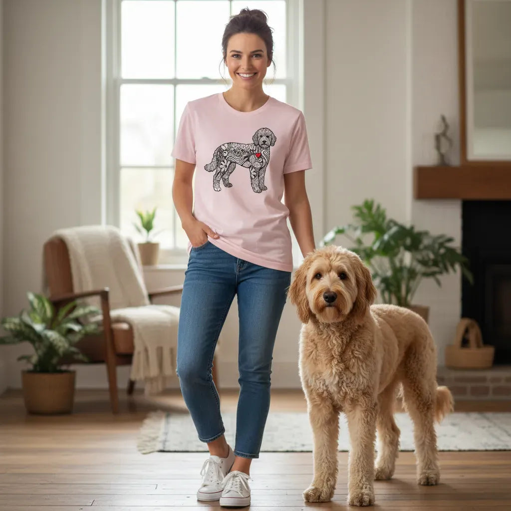 Doodle Graphic T-Shirt in by Puppy Jo