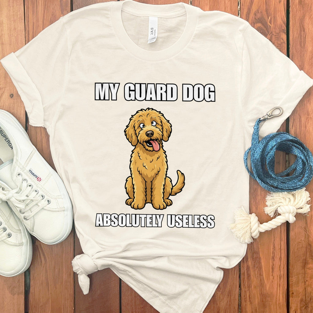 Doodle Guard Dog T-Shirt in Natural / S by Puppy Jo