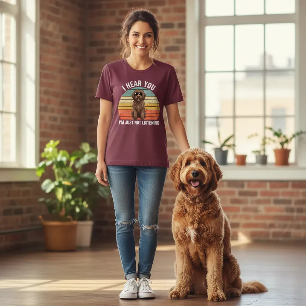 Doodle Just Not Listening T-Shirt in by Puppy Jo