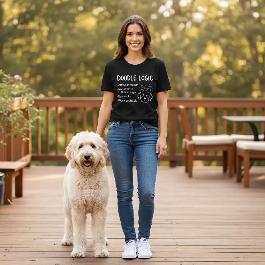 Doodle Logic T-Shirt in by Puppy Jo