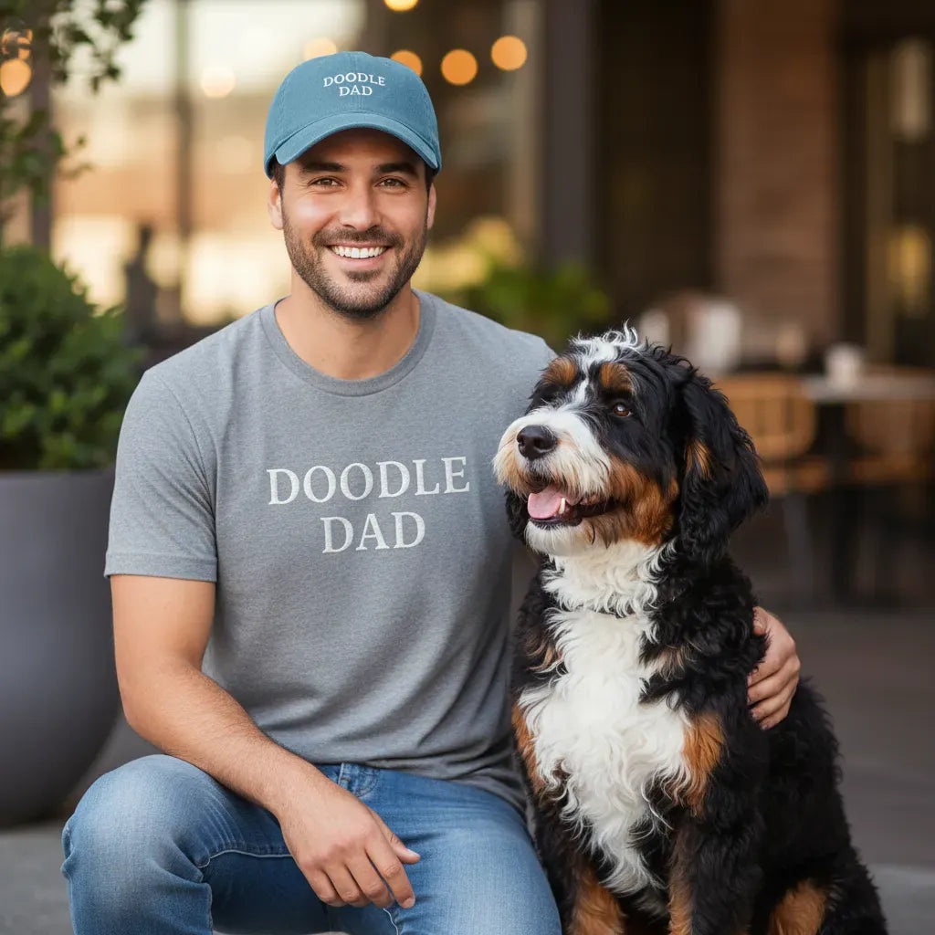Doodle Lover Dad Hat in by Puppy Jo