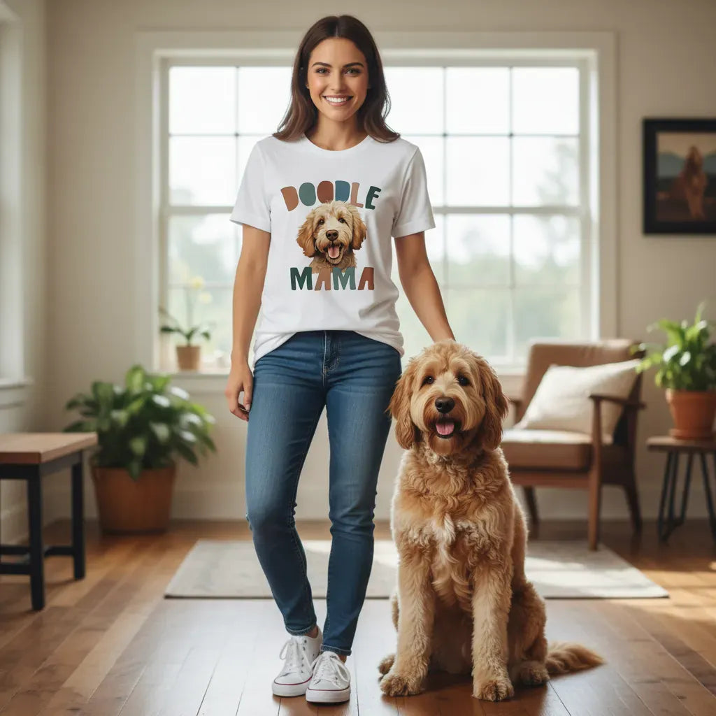 Doodle Mama Color T-Shirt in by Puppy Jo