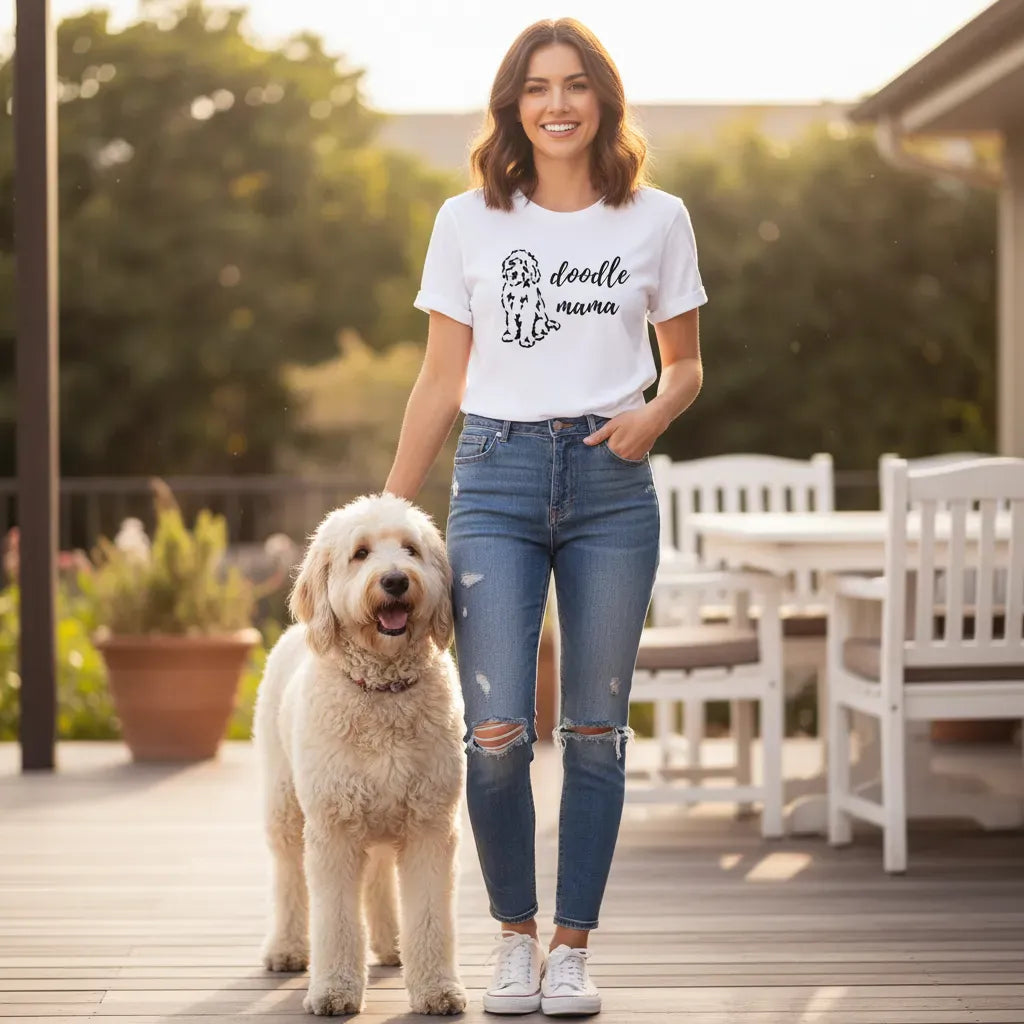 Doodle Mama T-Shirt in by Puppy Jo