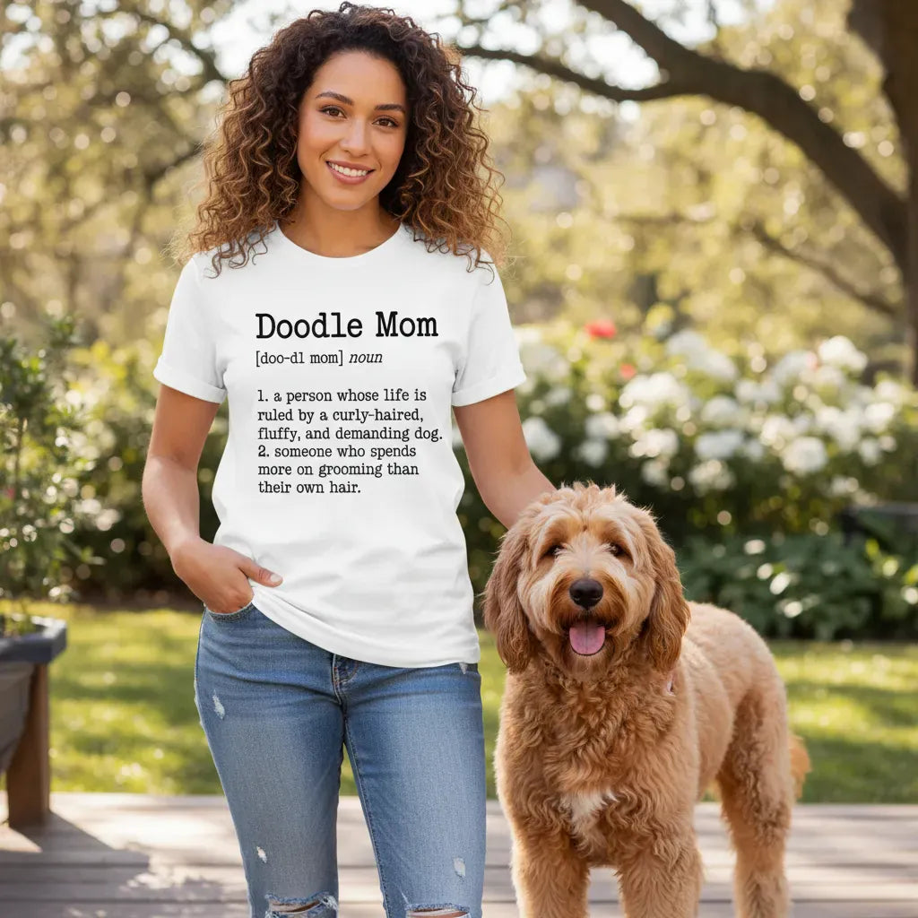Doodle Mom Dictionary T-Shirt in by Puppy Jo