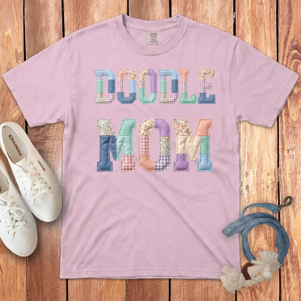 Doodle Mom Signature T-Shirt in Blossom / S by Puppy Jo