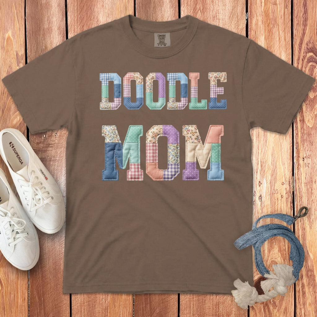 Doodle Mom Signature T-Shirt in Espresso / S by Puppy Jo