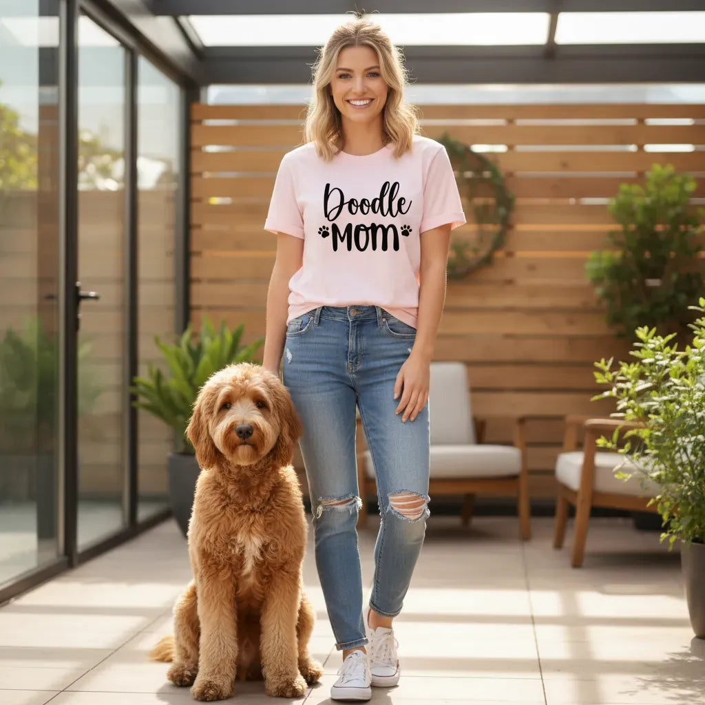 Doodle Mom T-Shirt in by Puppy Jo