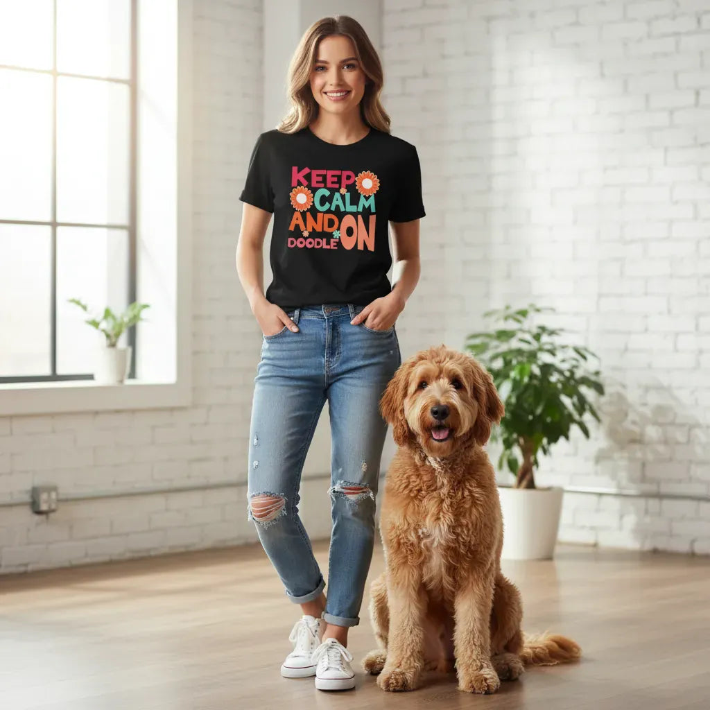 Doodle On Signature T-Shirt in by Puppy Jo