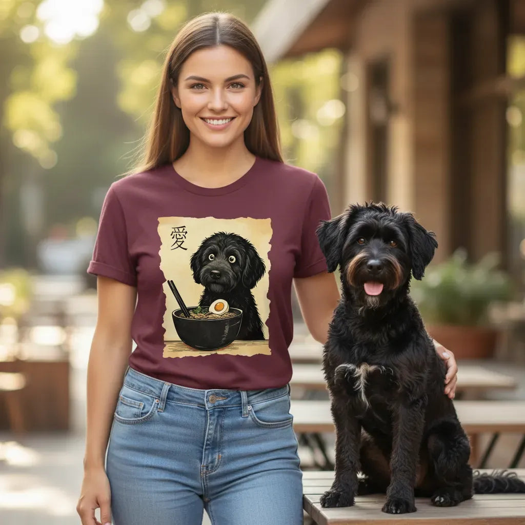 Doodle Ramen T-Shirt in by Puppy Jo